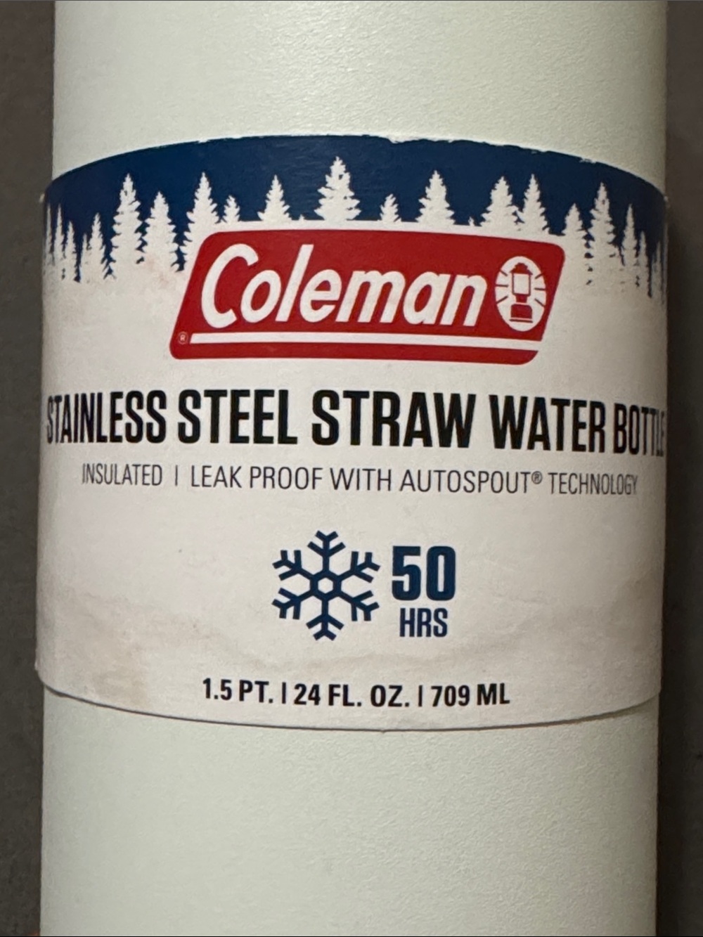 Coleman FreeFlow AUTOSEAL 24 oz Stainless Steel Water Bottle NWT - Picture 7 of 8